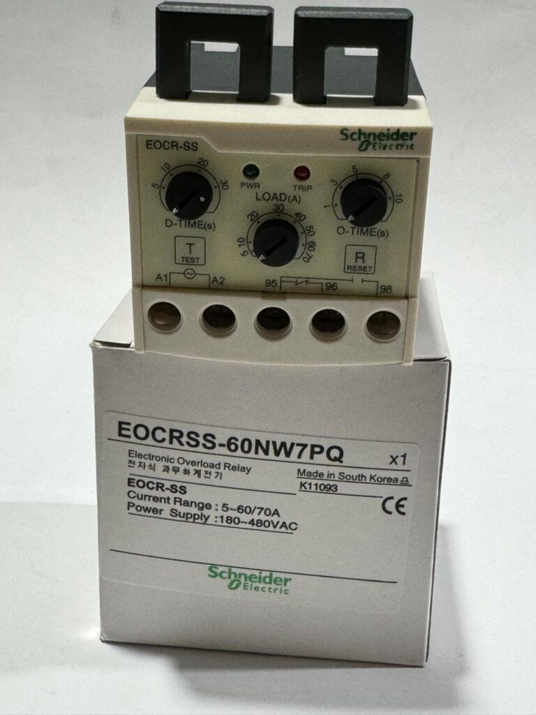 EOCR-SS Relay Curcuit over box