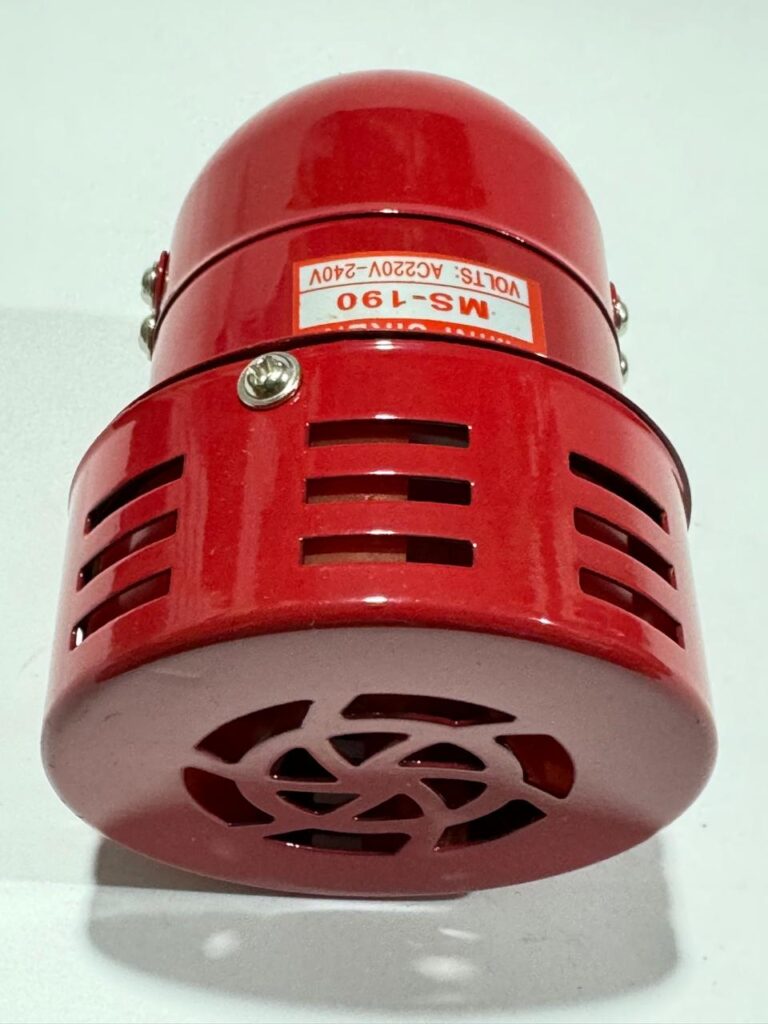MS- 190 Motor Siren top view