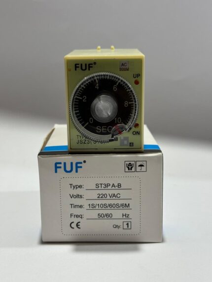 FUF ST3P A-B Super Timer on box, dial at 10 sec