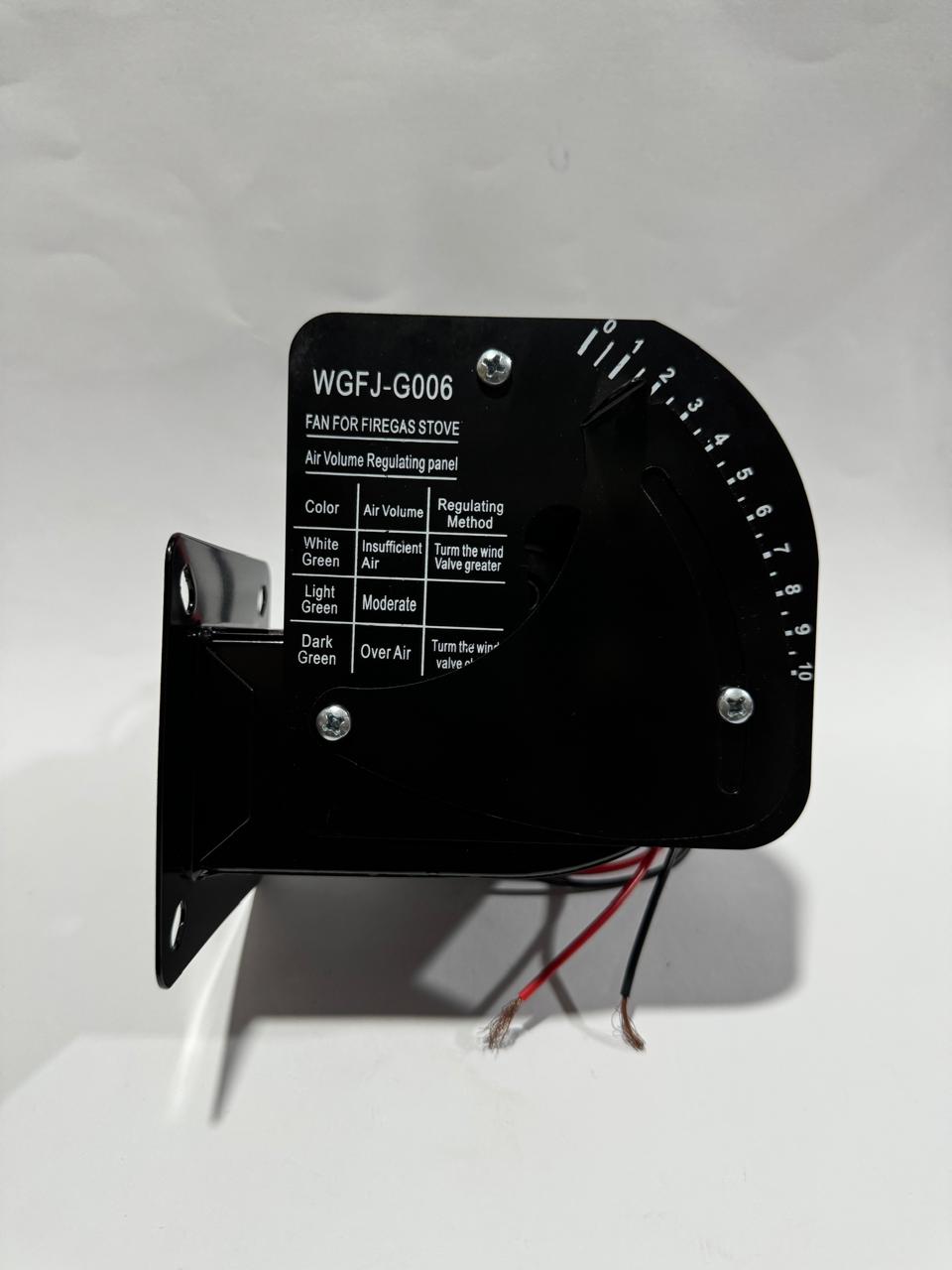 Pizza oven blower 3000 WGFJ-G006 side view